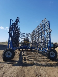 Harrowing hydraulic harrow hitch SBG-26-2 with BZT harrows
