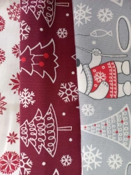 Cotton fabric, weave corduroy towelling "Horn" printed (printed), pov.pl. 192 g/sq.m, width 150 cm, 100% cotton.