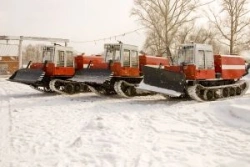 Forestry crawler tractor TCN-4-LP (engine YaMZ-236, double cab)