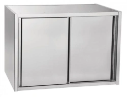 Metal kitchen shelf (wall-mounted, closed) of "Edelwood" trade mark