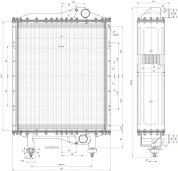 Water radiator 2022. 4-1301. 010
