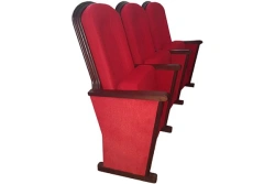 Auditorium armchair on wooden frame model "Luxor"