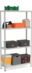 Metal shelf reinforced shelving unit model STF Shelf 1034-1.8