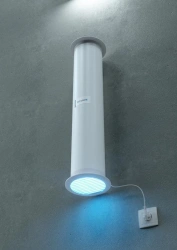 Bactericidal air irradiators of AirCrystal M trade mark