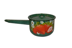 Cylindrical ladle with lid, 1.5 litres