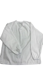 Jacket from a set of disposable medical non-sterile insulating clothing