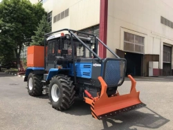 Forest fire fighting machine LP-1 based on tractor of BTZ-180K series