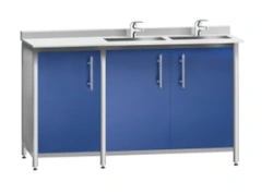 Double-socket sink table right KCSTm 3.2E