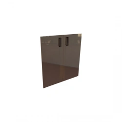 Glass doors tinted K-983.S (set of 2 pcs.)