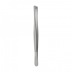 TP-03-268-20 Toothed lap forceps, straight, 205 mm