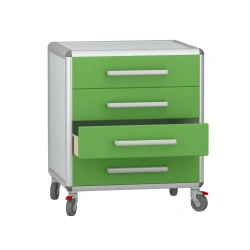 Rolling medical cabinet according to TU 32.50.30-008-69573749-2021, article number DM-1-107-08.?2.?1