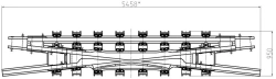 Cross member of P65 type of grade 2/9 (project MSZ.8434.03.000)