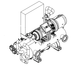 Refrigeration units of I-CU series. Liquid cooling units with liquid cooling condensers complete with shields/shields.