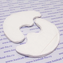 Hydrophilic cotton section Bergonier half mask (right and left)