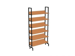 Metal shelving unit, art. no. 013/2023