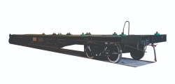 Platform for carriage of large-capacity containers and tank containers model 13-9744-06 project 112-00.00.000