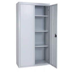 Filing cabinet on metal frame