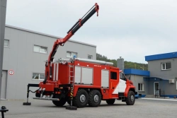 Fire-rescue vehicle APS-3,?-?, type 5881S, modification 5881S6, on chassis Ural-4320-6951-70, 4320-6951-72, 4320-6951-74