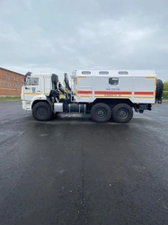Mobile laboratory with CMU (produced by INMAN JSC) on chassis KAMAZ KAMAZ-018/2011/TRCU-3axle-101 (KAMAZ 43118(-50,-A5,-RR),