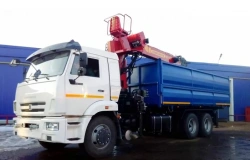 Dump truck with CMU (GM) (LLC "Maykop Machine-Building Plant" MM-110S), model 336943 on chassis KAMAZ 65115.
