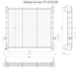 Oil radiator TGM-140.1013.200