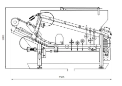 Sewage sludge dewatering unit