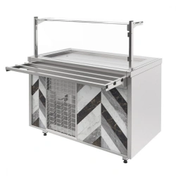 Refrigerated counter RCC12A City h=20mm, "Refettorio" trade mark