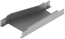 Reduction of left sheet tray ONL 000x000x00 N, with overall dimensions from 200x100x40 mm to 600x300x110 mm, with thickness of m