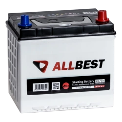 Lead battery for starting piston engines 6ST-65VL Asia 75D23R "ALLBEST"