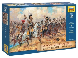Assembled model "Saxon cuirassiers"