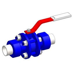 Ball valve 11nzh38p Du40 Ru 1,6-4,0MPa