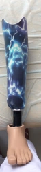 Tibial prosthesis for bathing