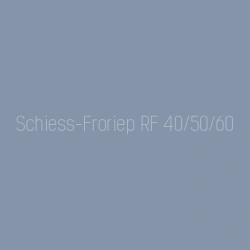 Modernisation of a Schiess-Froriep precision hobbing machine of turning type, model RF 40/50/60.