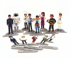 Set of figurines of people PROFESSIONS