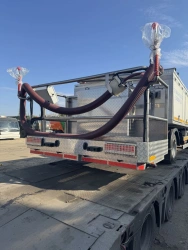 Aircraft toilet compartment maintenance machine MOT-01