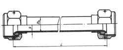 Assembly pipelines of hydro-gas systems (GOST 13954-74)