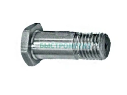 Bolts with reduced size hexagonal head "under the key" with tolerance field of stem diameter f9 and shortened threaded part