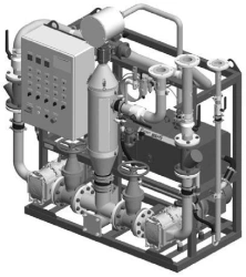 Vacuum pumping unit with vacuum and pumping pumps "UV-2S-140"