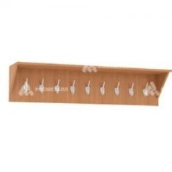 Wooden coat rack