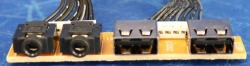 Front control panel of FL-733 housing KRPE.469535.173