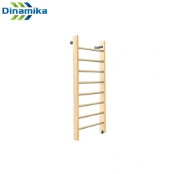 Swedish/gymnastics wall made of solid pine wood (side 90/110/140 mm)