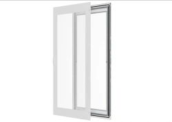 Single-leaf observation door for RS52 series linear enclosures with heights from 1200 mm to 2200 mm and widths from 600 mm to 80