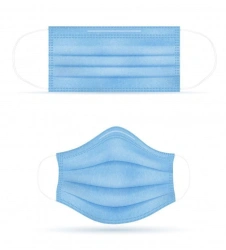 Disposable three-layer medical masks, variant version Extra masks, article number: MZh145.