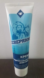 Dermatological personal protective equipment, protective: "Cream for skin protection of hydrophilic action "SEVERIANIN".