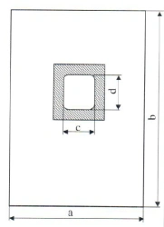 Medical sheets and napkins, single-use sterile (sheet for limitation of surgical field with rectangular opening).