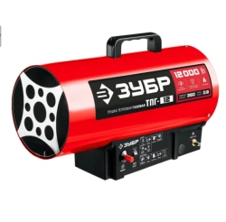 Gas fan heater of "ZUBR" trade mark, model TPG-12