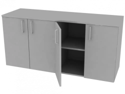 Pedestal cabinet 1260x420x616mm (WxHxH)