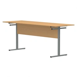 Tables of wood for pupils
