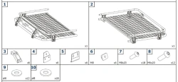 Roof rack LADA 4x4