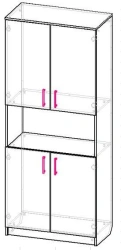Document cupboard SHDPOZ8